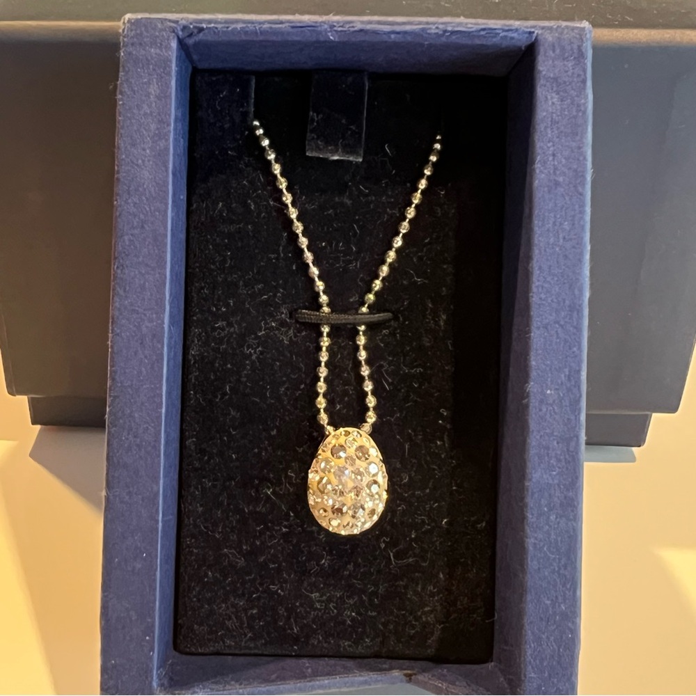 Swarovski Crystal Egg Pendant